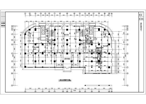 舟山市某某商务公寓建筑水暖设计全套cad施工设计图-图二