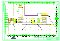 某小区多层住宅楼电气cad施工设计图纸-图一