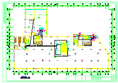 某小区多层住宅楼电气cad施工设计图纸-图二