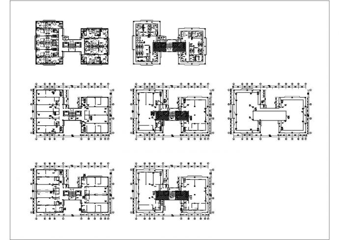 某四海宾馆CAD完整构造设计施工图_图1