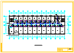 某医院办公楼多联机系统设计cad施工图纸-图一
