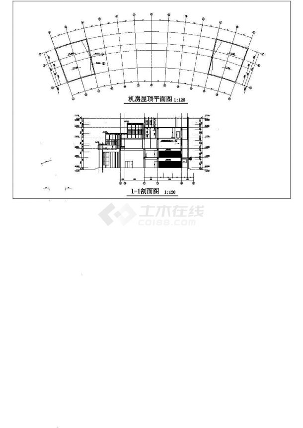 某海滨酒店设计CAD大样完整建筑施工方案-图二