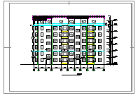 跃层及屋顶窗住宅建筑CAD设计图纸-图二