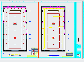 新中式风格茶楼会所装修CAD施工图+30张效果图_图1