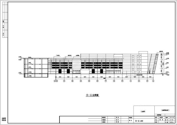 宁波某鄞州区某科技中心方案设计全套cad图纸-图二