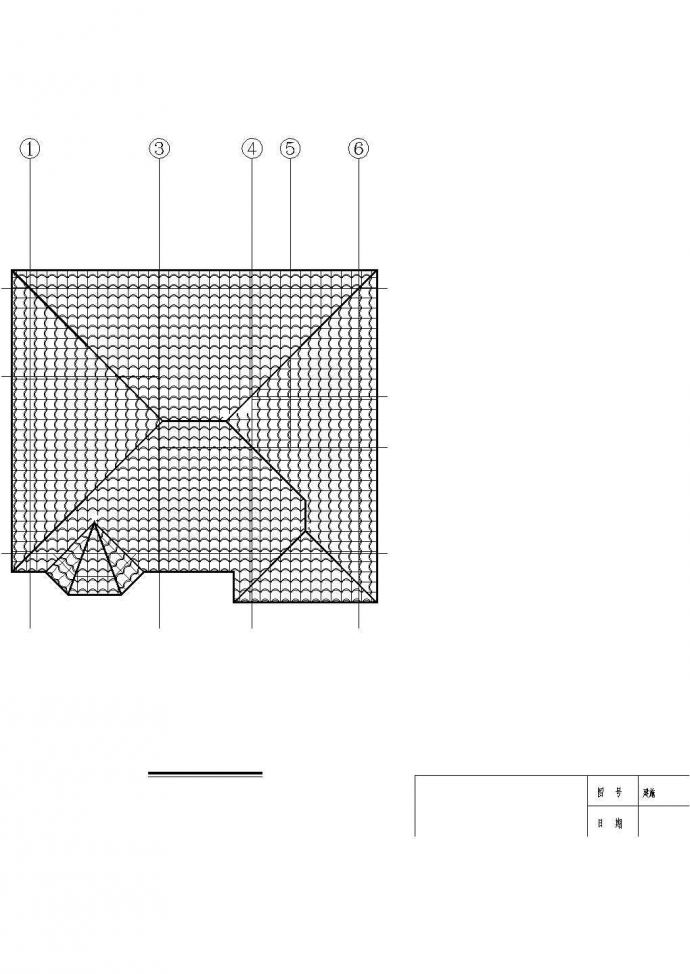 12米X13米别墅CAD施工图纸_图1