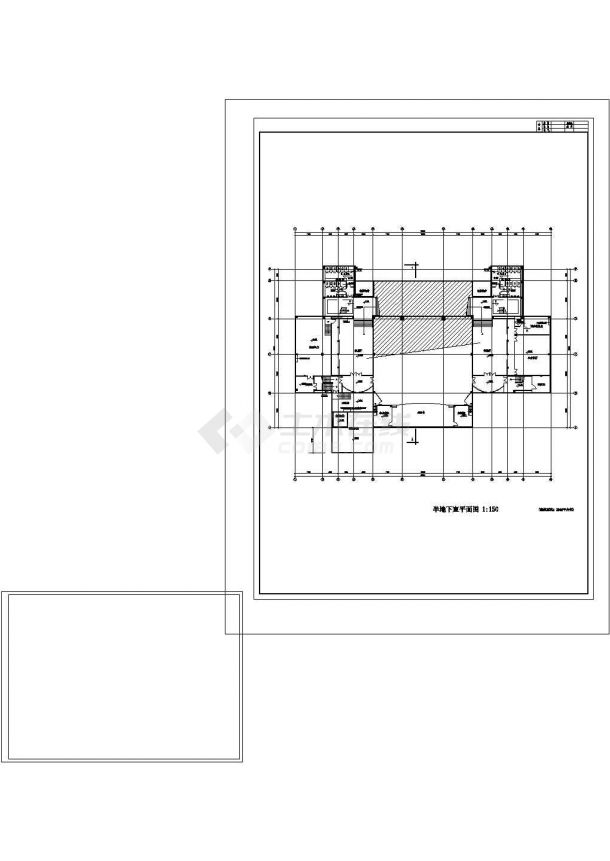华南理工大学技术科学楼非常标准CAD图纸设计-图一