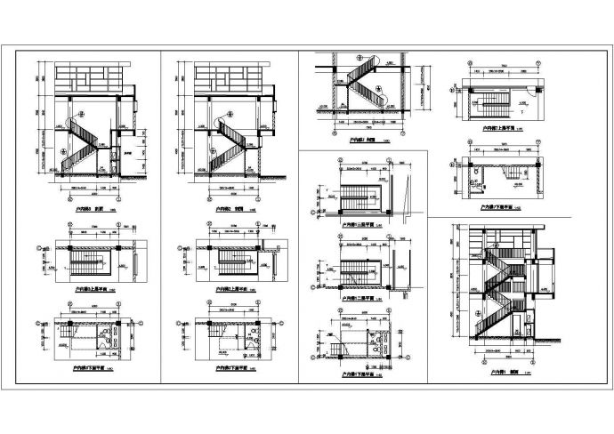 某居易花园小区商店建筑CAD大样完整构造施工图_图1