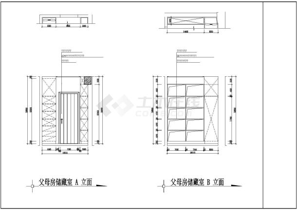 某商品房建筑CAD完整构造设计大样施工图-图一