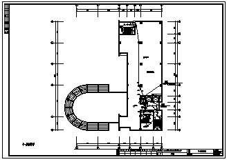 某十二层带地下室商住综合楼电气施工cad图(含配电、火灾报警控制系统，照明系统设计)-图一