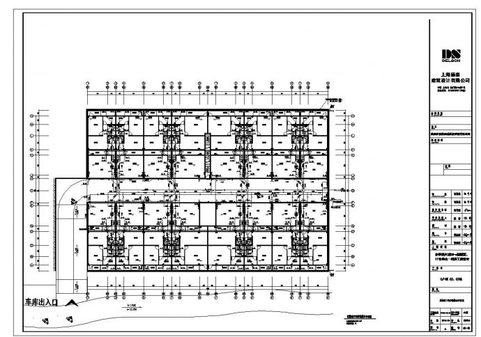 某大型商业建筑群给排水CAD设计图_图1