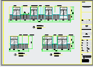 [大连]某CAD图书馆建筑外装饰施工CAD图纸（带效果CAD图）-图二