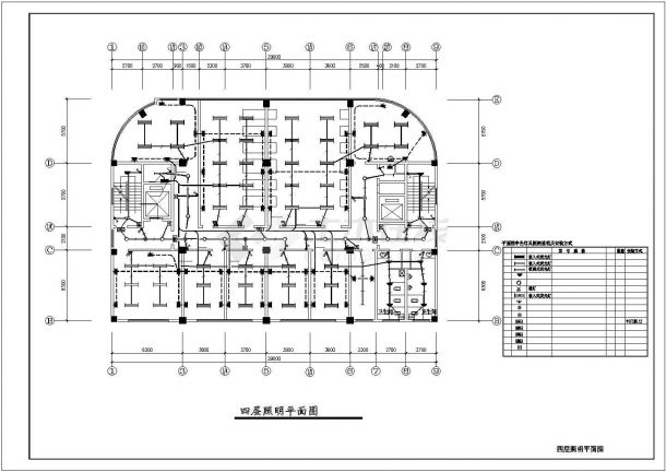 某地区省医院地下一层地上七层视光中心电气工程设计施工图（含设计说明）-图二