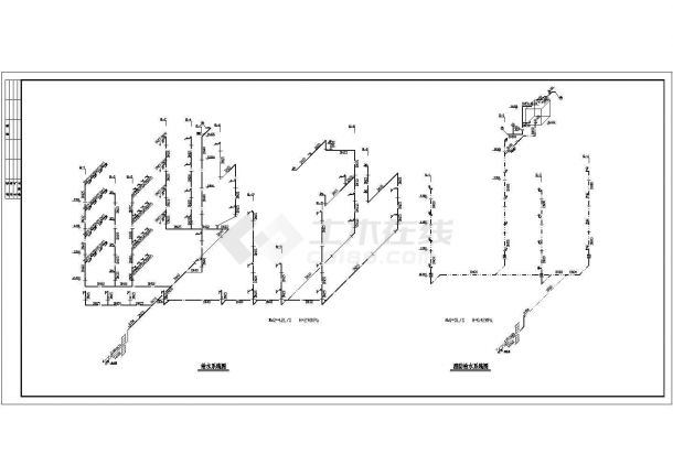 某地区四层肛肠医院消防及给排水工程方案设计施工图（含图标目录、设计说明）-图二
