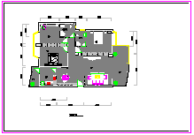 [世纪城]大户型室内家装设计cad方案设计施工图-图一