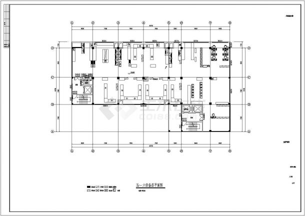 装修设计南方某市疾控中心建筑整套空调cad通风设计施工图纸-图二