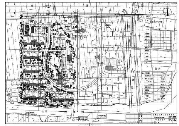 萧山城市新区A-39地块平面详图-图二