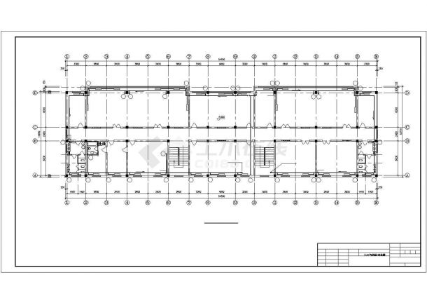 某北方城市气化工程生活楼及办公楼采暖方案设计施工CAD图纸-图一