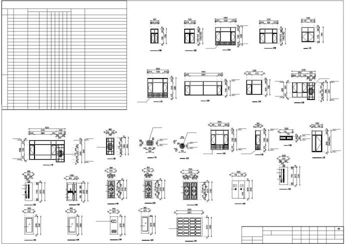 某经典欧式高档别墅设计施工CAD布置图_图1
