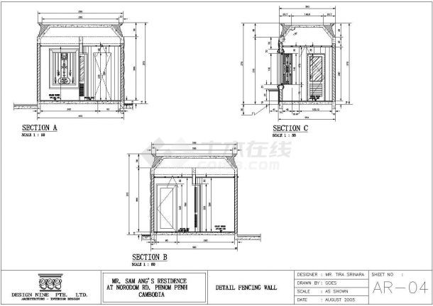 某法国欧式会所建筑方案设计施工CAD图纸（含效果图）-图一
