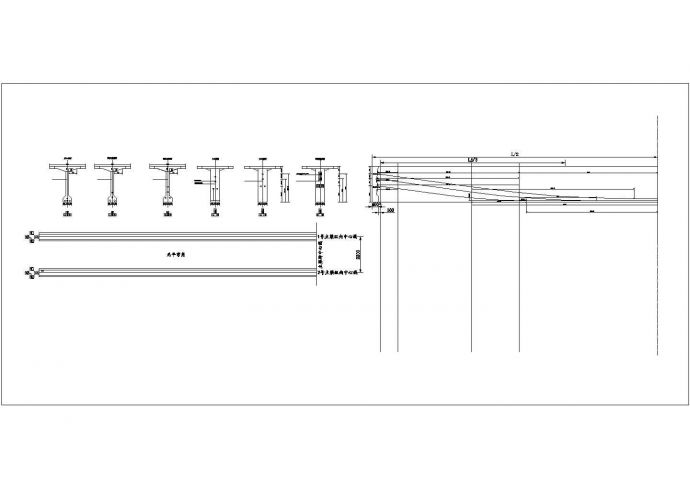 某钢筋束横平断面CAD全套构造设计图_图1