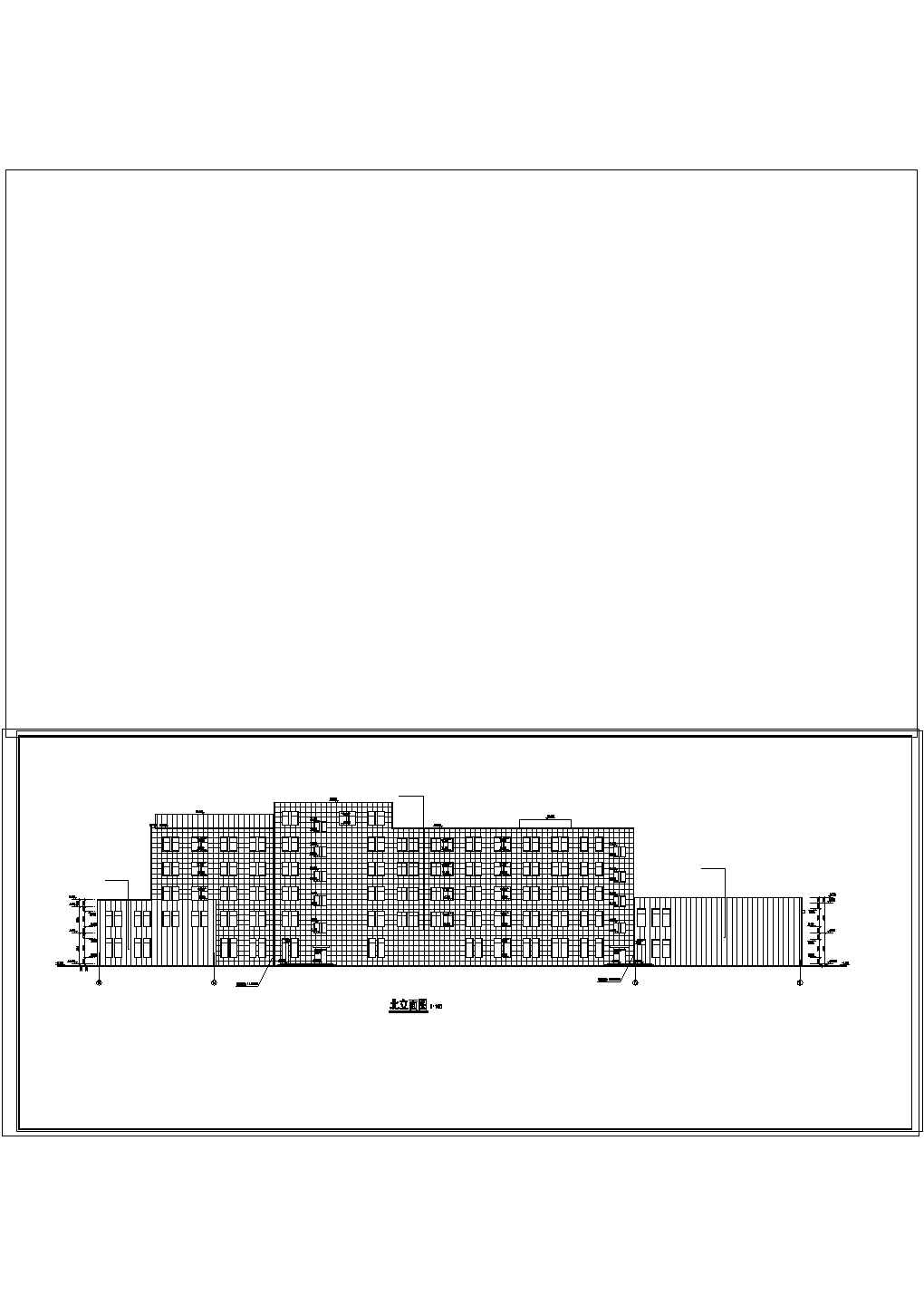 某六层星级酒店建筑施工设计cad图纸