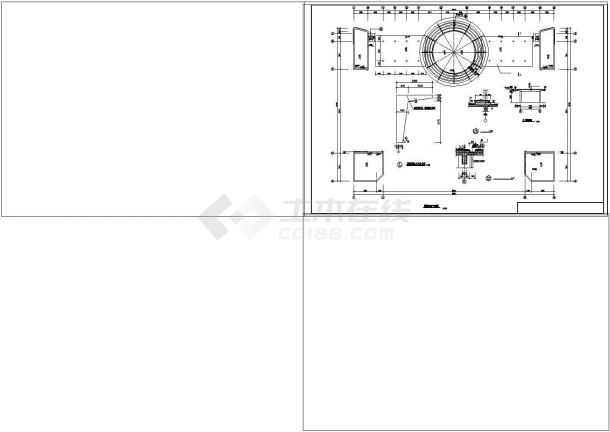 金州商贸城CAD全套设计建筑施工图纸-图一