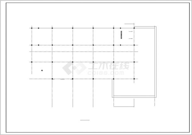 某商场百货3层全套设计建筑CAD设计图-图一