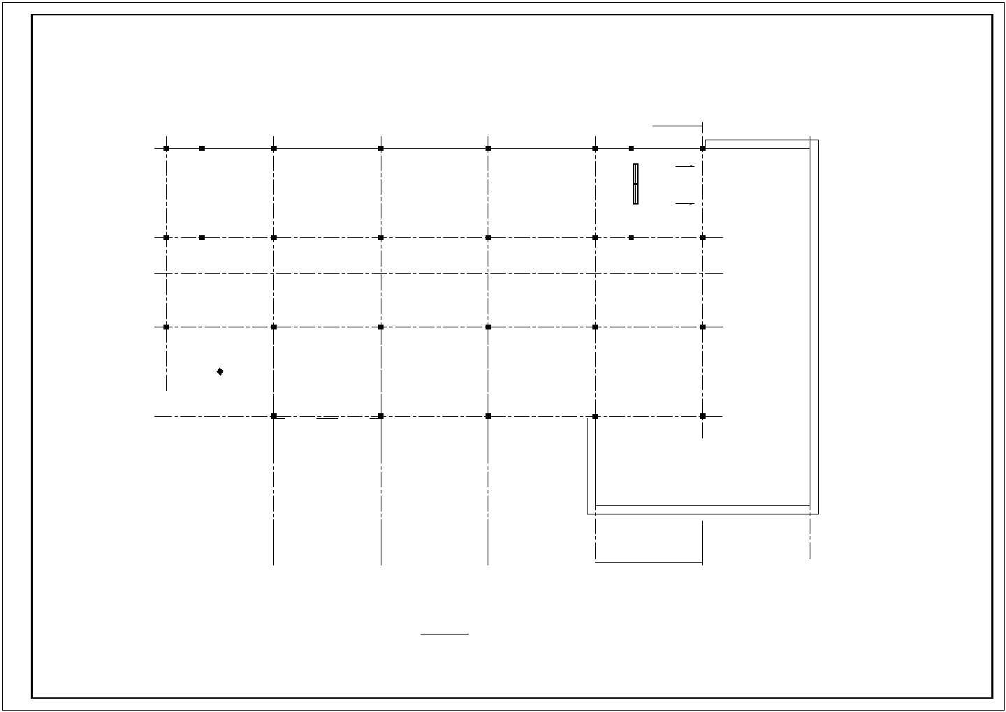 某商场百货3层全套设计建筑CAD设计图