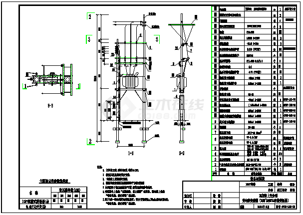 10kV典型供电系统CAD施工设计图纸-图二