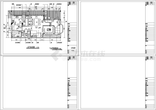 农村自建私宅全套装修平面cad施工图-图一