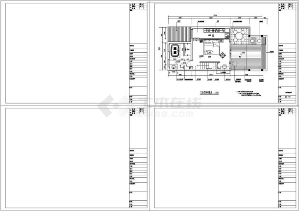 农村自建私宅全套装修平面cad施工图-图二