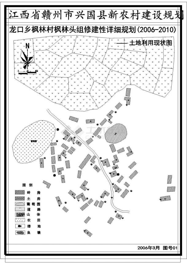盐城市滨海县天福佳苑小区平面规划设计CAD图纸（占地4.1万平）-图一