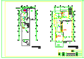 DF户型别墅空调cad设计施工图_图1