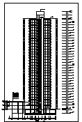 2011年某市高层住宅楼全套建筑cad设计施工图纸-图一