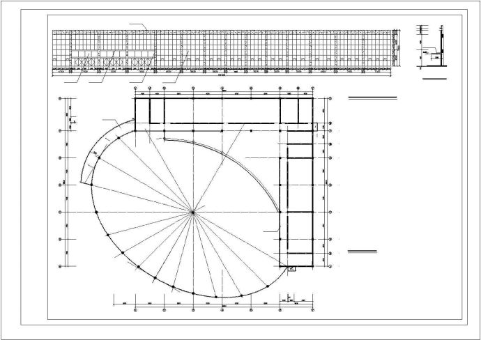 淮安小区住宅楼精美建筑幕墙施工图_图1