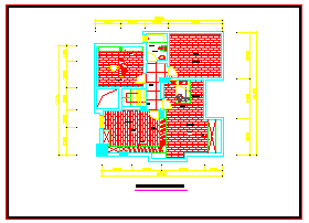 家庭室内装修cad施工设计图_图1