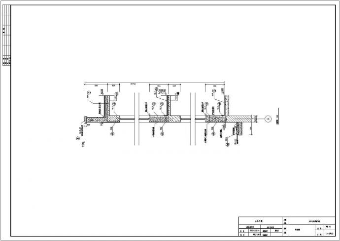 某5层小学教学楼设计建筑图CAD全套施工13张_图1