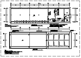某二层办公楼电气施工cad图(含照明，防雷系统、弱电系统设计)-图一