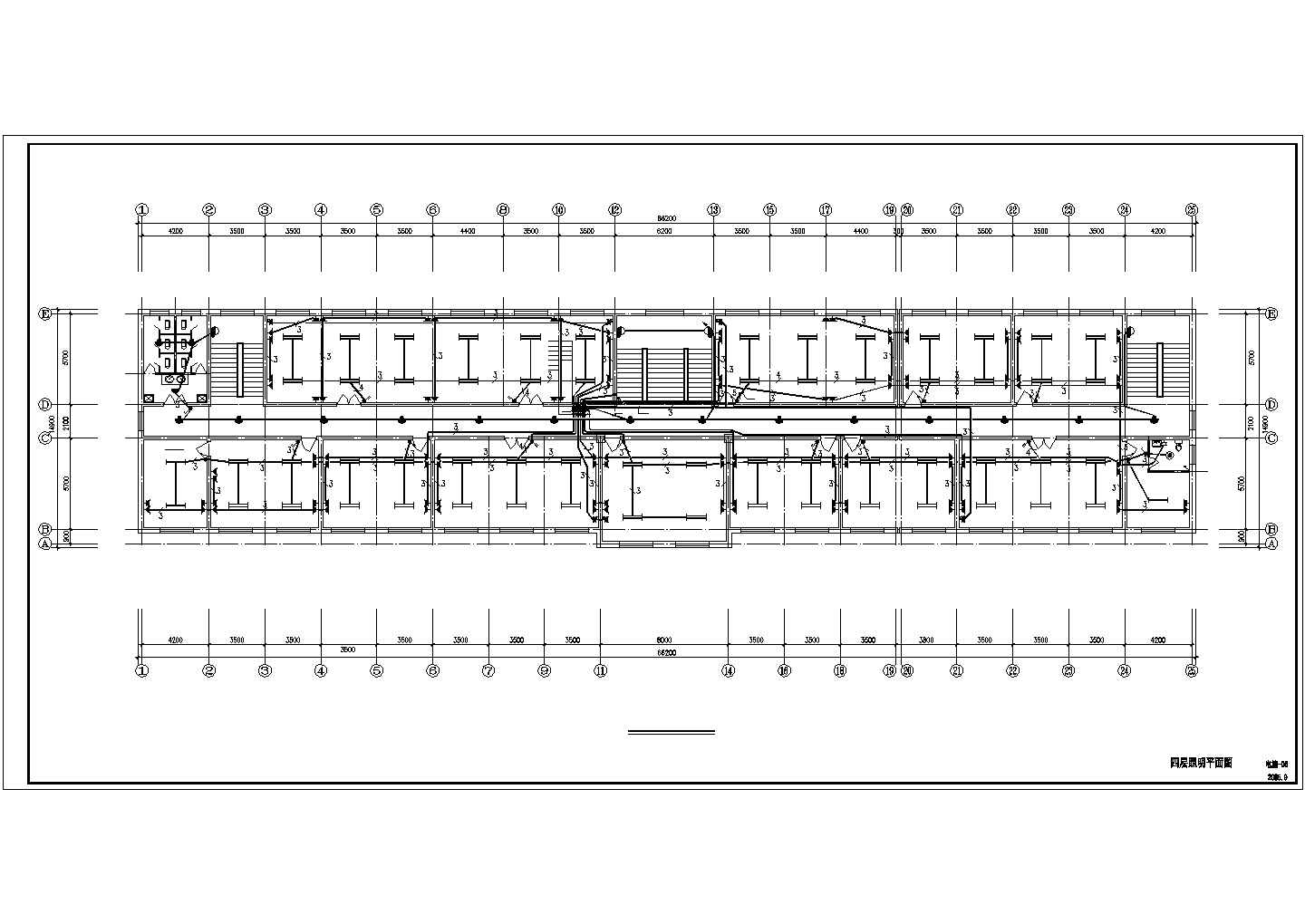 某4层办公楼电气施工图