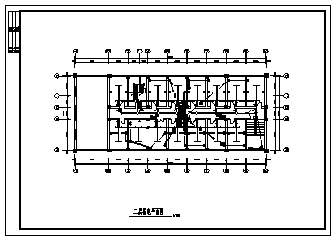 某二层防疫站综合楼电气施工cad图(含照明，插座，防雷系统设计)_图1