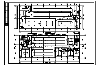 某公司八层带地下室综合楼电气施工cad图(含照明，弱电设计)-图二