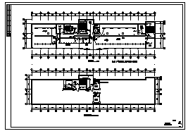 某市六层环境监测中心综合楼工程电气施工cad图(含照明，有线电视、综合布线系统设计)-图二