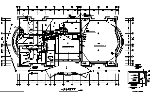 综合楼电气施工_某二层带夹层单位综合楼电气施工cad图纸-图二