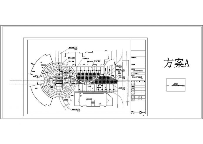 星海云庭广场规划设计总平图_图1