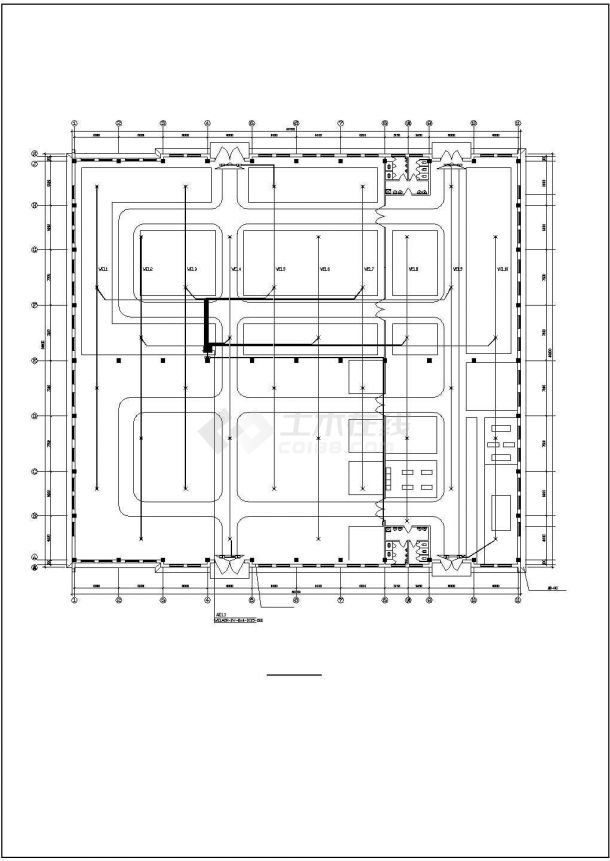 厂房电气消防设计图(共13张图纸)-图二