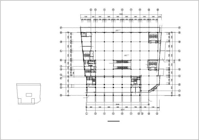 某地功能复杂的综合商业办公楼施工图_图1