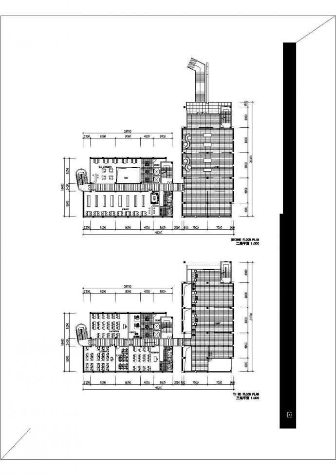某城市公共文化馆建筑完整方案设计施工CAD图纸_图1