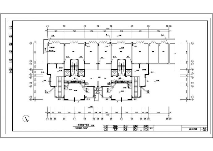 某地16层8734.82平米住宅楼给排水设计CAD图_图1