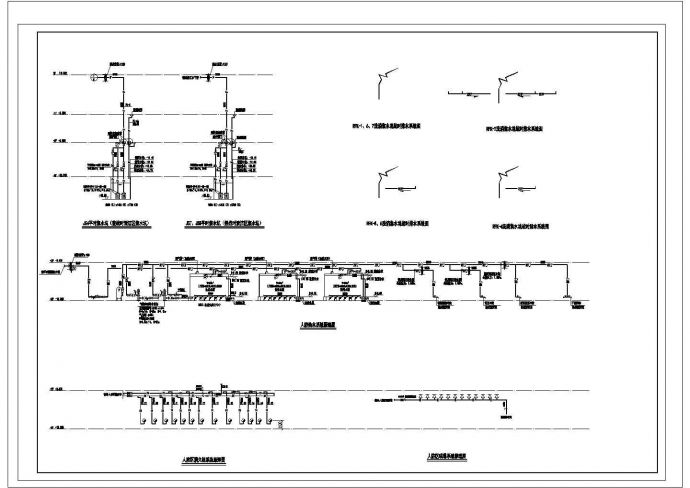 [广东]一类公建超高层综合体给排水消防cad施工图（大空间智能 气体灭火 系统图全）_图1